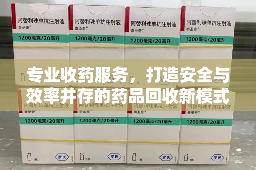安庆专业收药服务，打造安全与效率并存的药品回收新模式